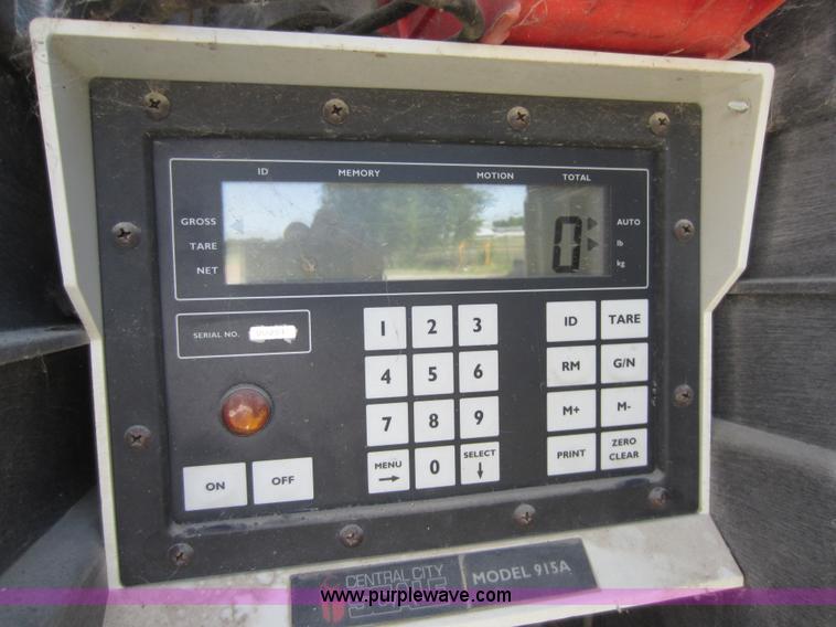 image for item C5456 Central city 915A axle scale