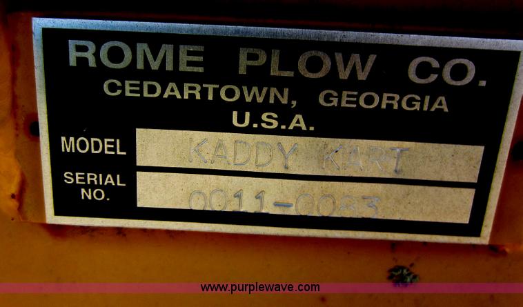 image for item C5457 Rome-Quinstar Kaddy kart