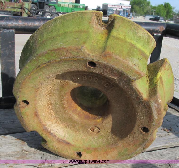 image for item D9438 Set of John Deere tractor tire weight