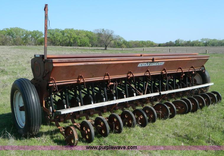 image for item T9795 International Harvester 18 row grain drill