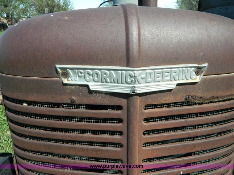 image for item T9838 McCormick-Deering W-9 tractor