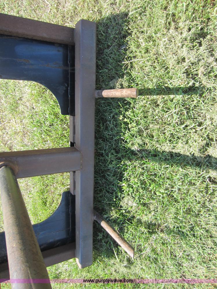 image for item V9041 Skid steer bale fork attachment