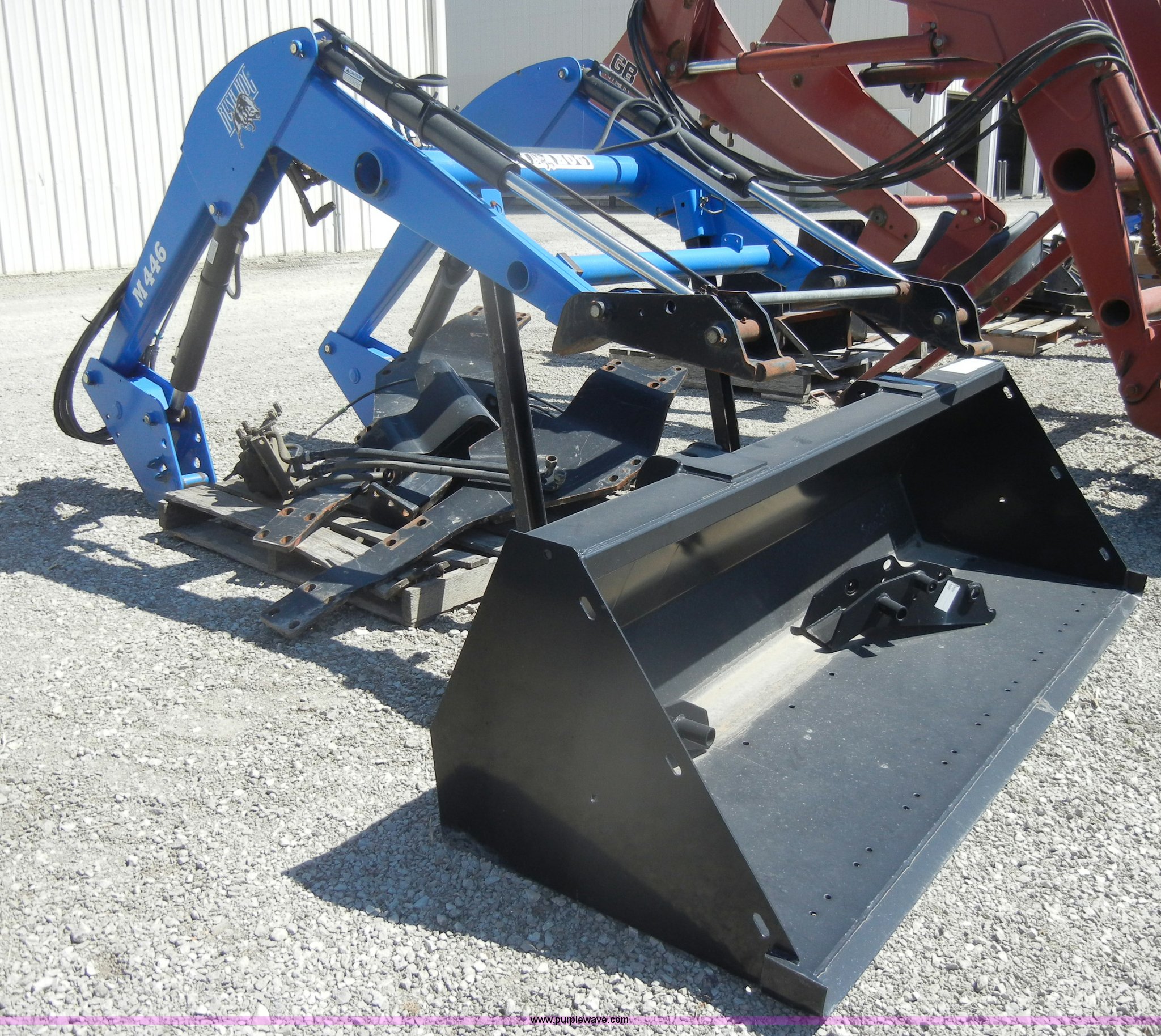 Bush Hog M4446 tractor loader in Wamego, KS Item D4015 sold Purple Wave