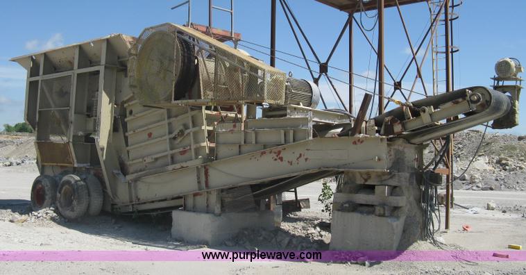 image for item A6190 Lippmann 30x42 portable jaw crusher