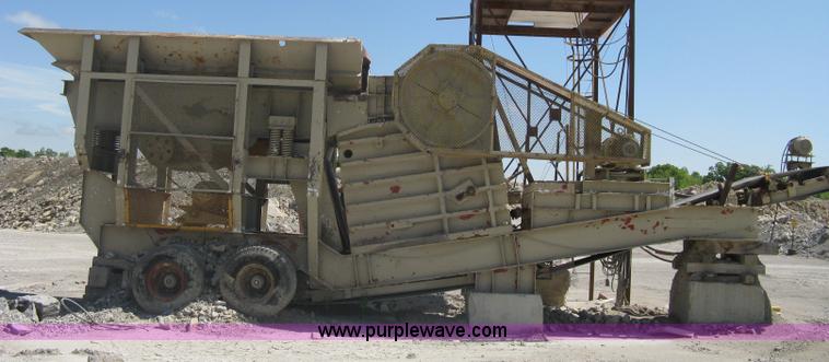 image for item A6190 Lippmann 30x42 portable jaw crusher