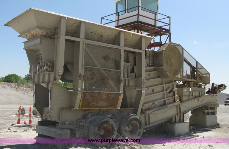 image for item A6190 Lippmann 30x42 portable jaw crusher