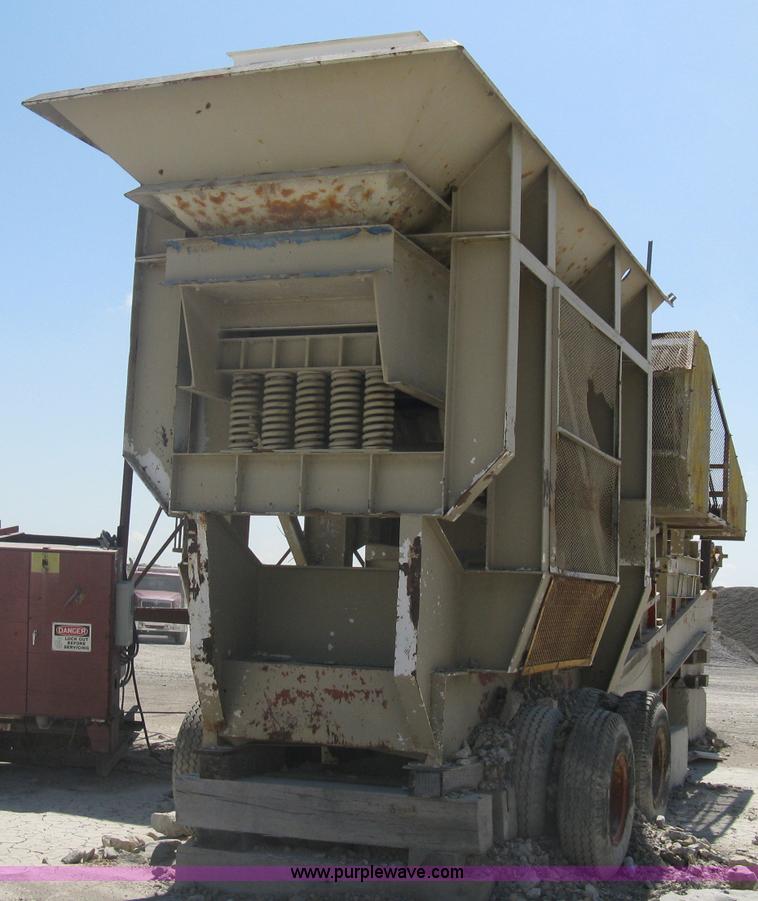 image for item A6190 Lippmann 30x42 portable jaw crusher
