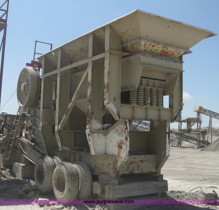 image for item A6190 Lippmann 30x42 portable jaw crusher