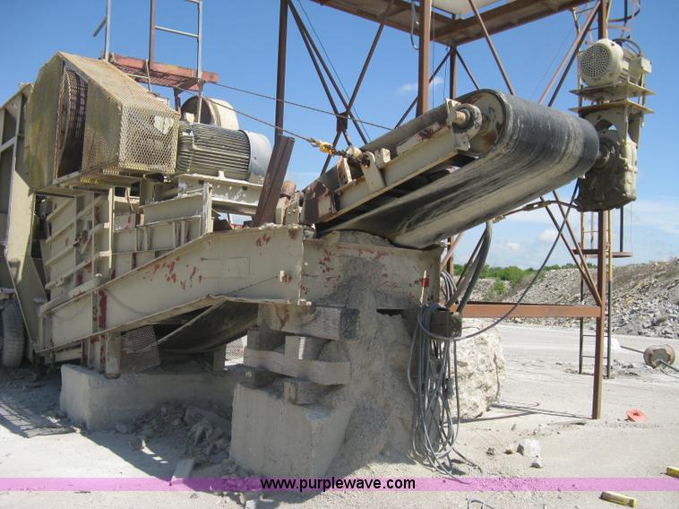 image for item A6190 Lippmann 30x42 portable jaw crusher