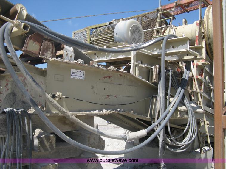 image for item A6190 Lippmann 30x42 portable jaw crusher