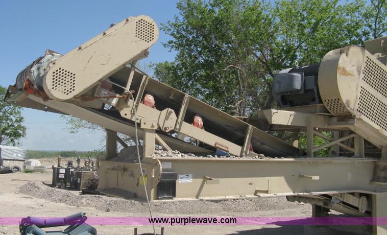 image for item A6192 2008 Kpi/jci 3850 New Holland impact crusher