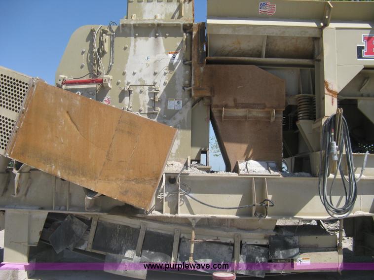 image for item A6192 2008 Kpi/jci 3850 New Holland impact crusher