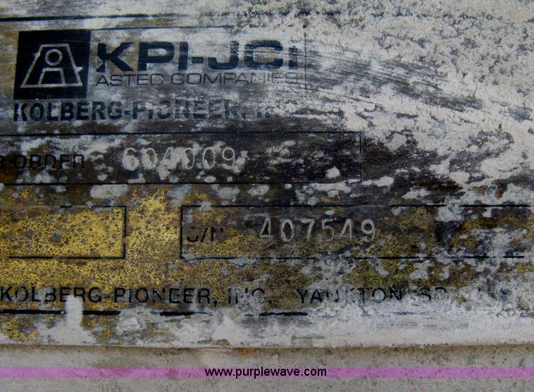 image for item A6192 2008 Kpi/jci 3850 New Holland impact crusher