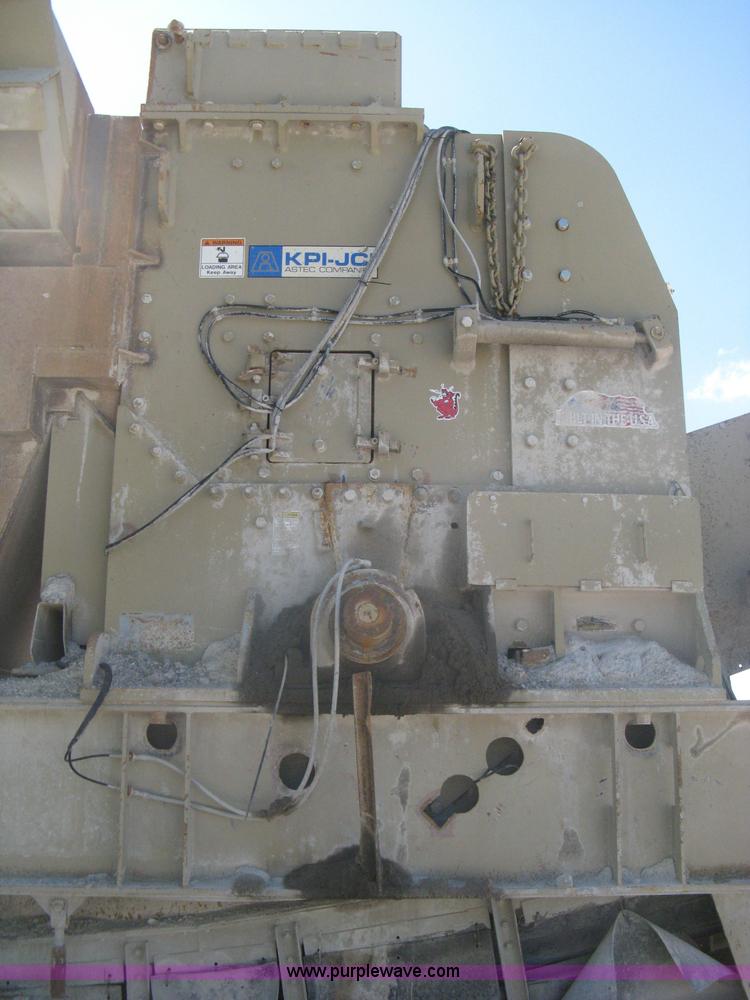 image for item A6192 2008 Kpi/jci 3850 New Holland impact crusher