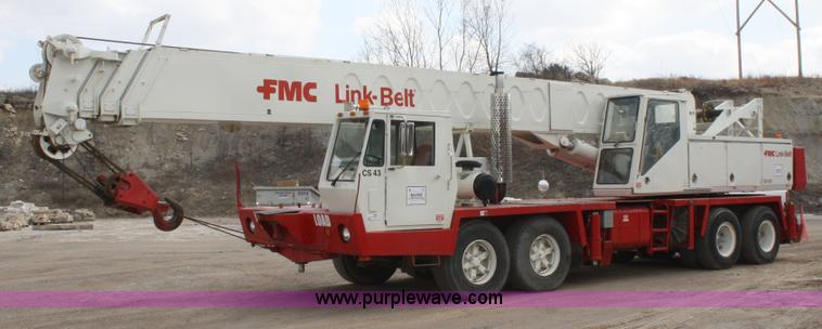 image for item A6792 1981 Fmc Link-belt HTC-50W truck crane
