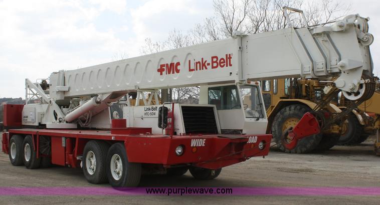 image for item A6792 1981 Fmc Link-belt HTC-50W truck crane