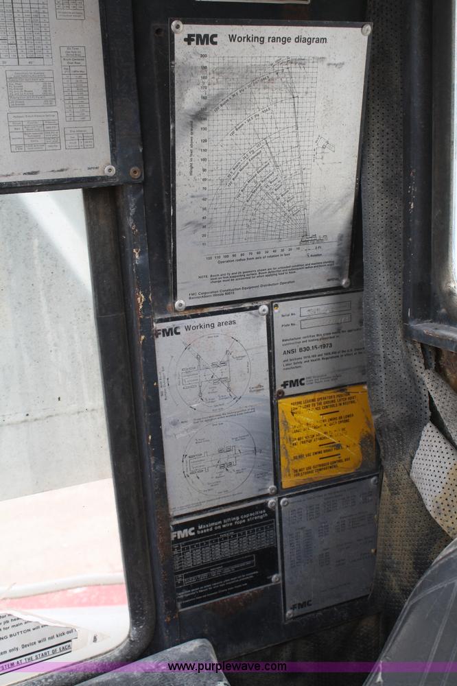 image for item A6792 1981 Fmc Link-belt HTC-50W truck crane