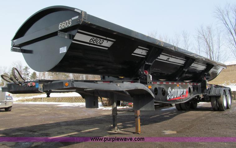 image for item A7508 2003 Sidump'r Extreme 40' tandem axle side dump trailer