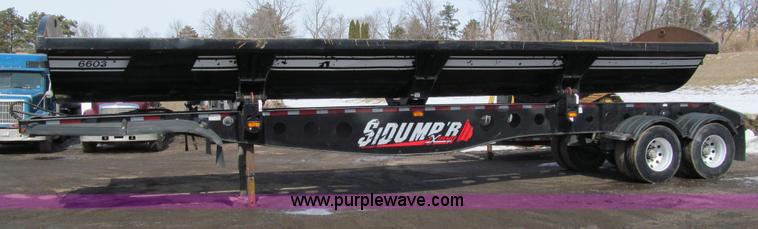 image for item A7508 2003 Sidump'r Extreme 40' tandem axle side dump trailer
