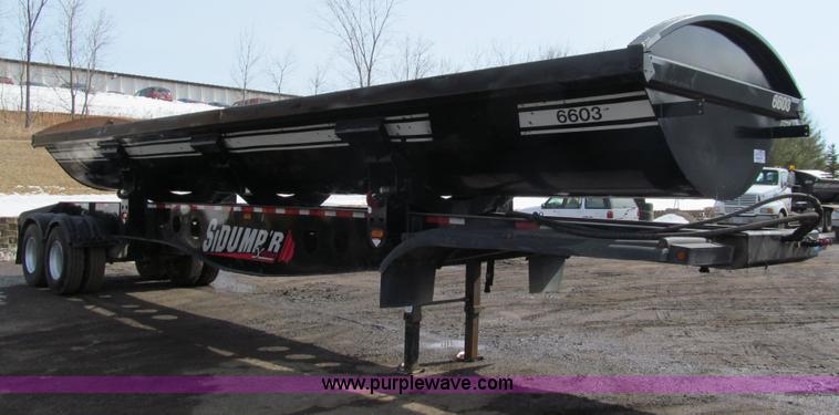 image for item A7508 2003 Sidump'r Extreme 40' tandem axle side dump trailer