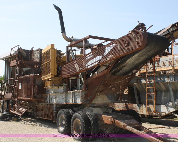image for item B6548 Cedar Rapids portable impactor crusher