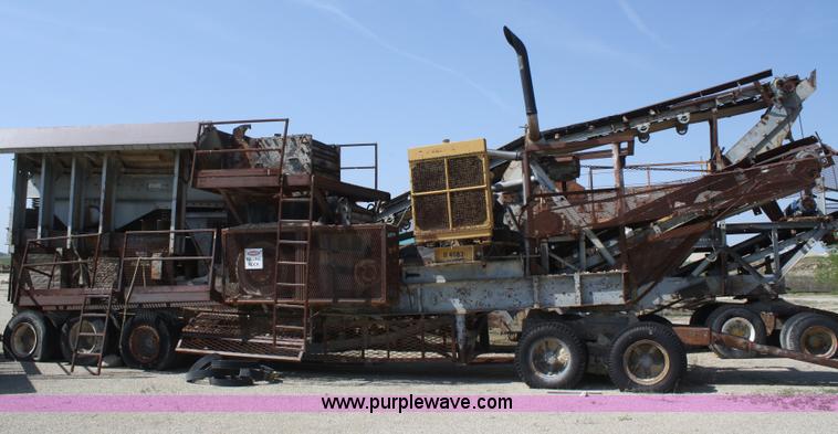 image for item B6548 Cedar Rapids portable impactor crusher