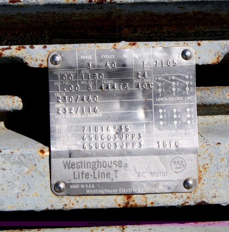 image for item B6550 Log washer