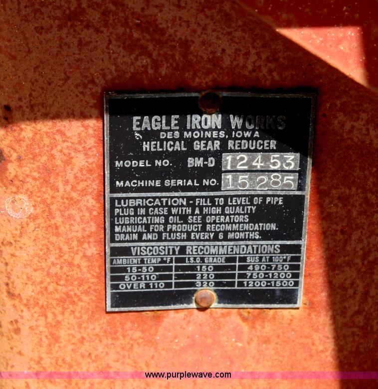 image for item B6551 Eagle stationary material washer