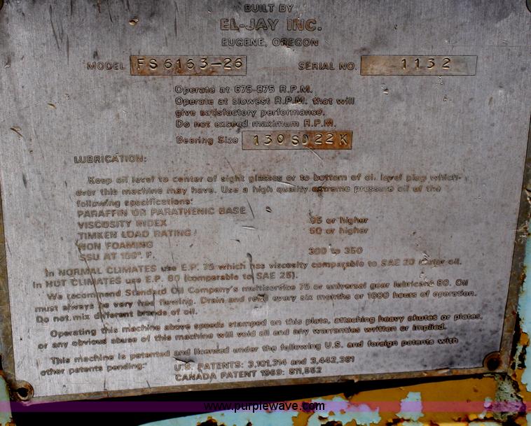 image for item B6558 ElJay three deck screen