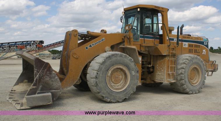 image for item B6571 1996 Kawasaki 115Z IV wheel loader