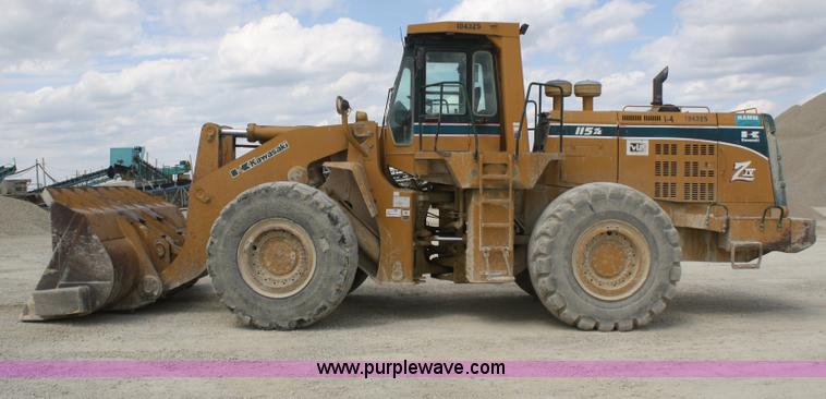 image for item B6571 1996 Kawasaki 115Z IV wheel loader