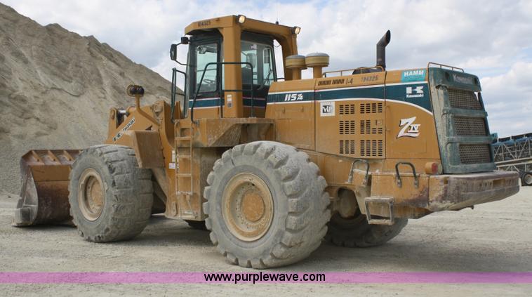 image for item B6571 1996 Kawasaki 115Z IV wheel loader