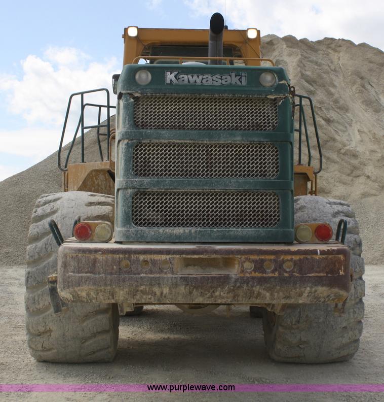 image for item B6571 1996 Kawasaki 115Z IV wheel loader