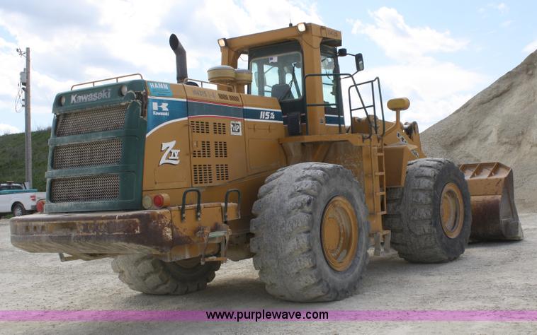 image for item B6571 1996 Kawasaki 115Z IV wheel loader