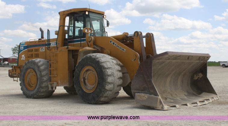image for item B6571 1996 Kawasaki 115Z IV wheel loader