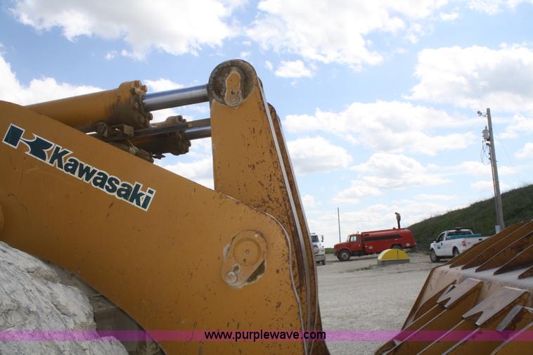 image for item B6571 1996 Kawasaki 115Z IV wheel loader