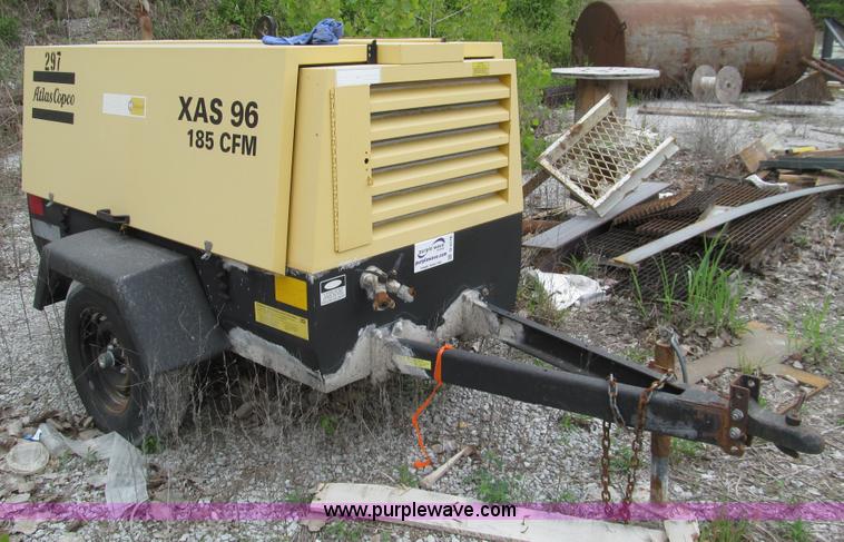 image for item D3178 1999 Atlas Copco XAS96 air compressor