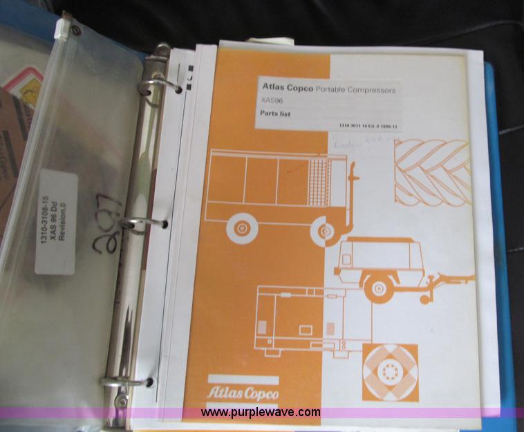 image for item D3178 1999 Atlas Copco XAS96 air compressor