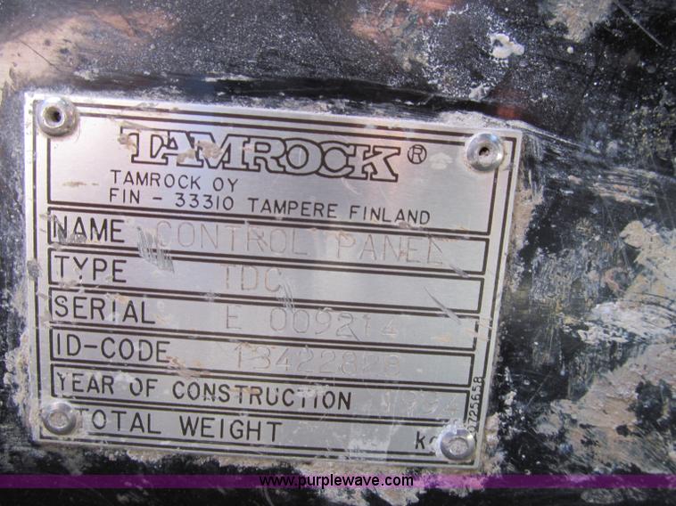 image for item D3180 1994 Tamrock CHA1100 drill