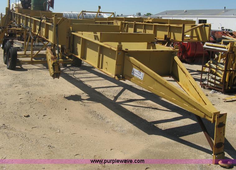 image for item A6242 Gomaco 32' bridge deck water and cure applicator with tandem transport dolly