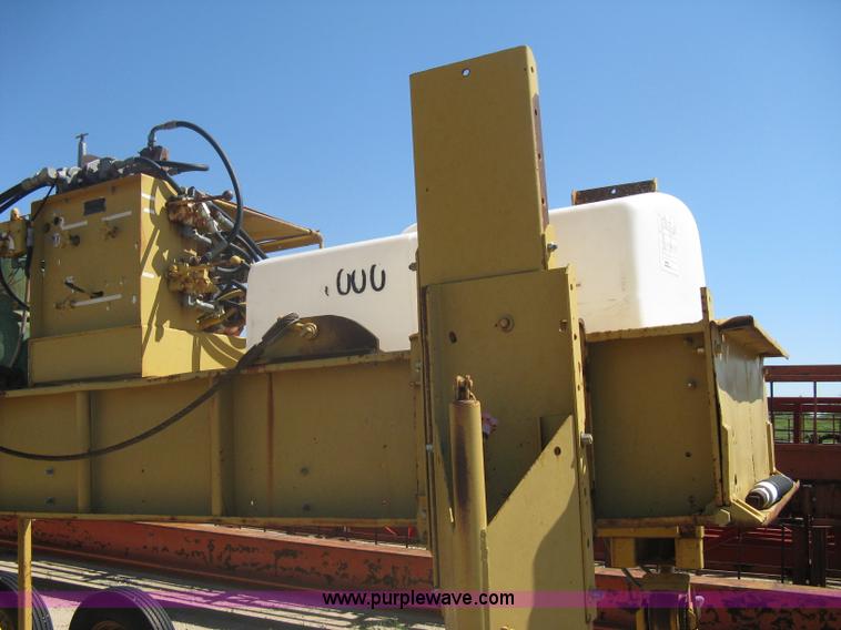 image for item A6242 Gomaco 32' bridge deck water and cure applicator with tandem transport dolly