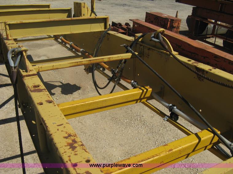 image for item A6242 Gomaco 32' bridge deck water and cure applicator with tandem transport dolly