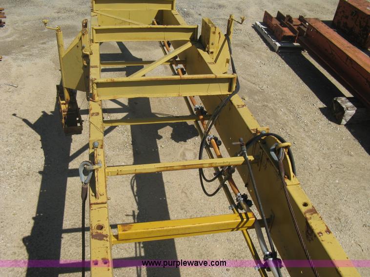 image for item A6242 Gomaco 32' bridge deck water and cure applicator with tandem transport dolly