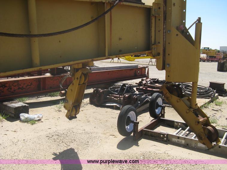 image for item A6242 Gomaco 32' bridge deck water and cure applicator with tandem transport dolly