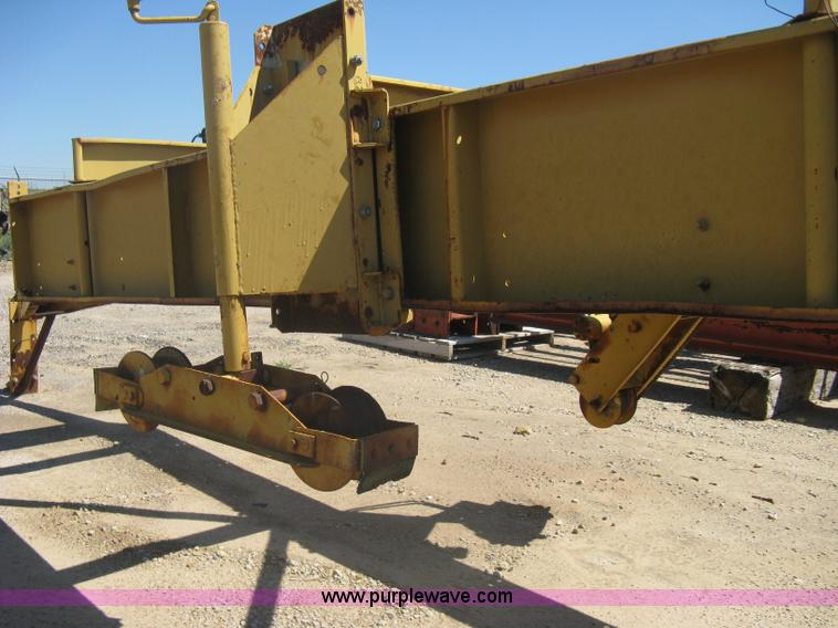 image for item A6242 Gomaco 32' bridge deck water and cure applicator with tandem transport dolly