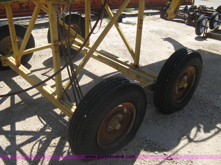 image for item A6242 Gomaco 32' bridge deck water and cure applicator with tandem transport dolly