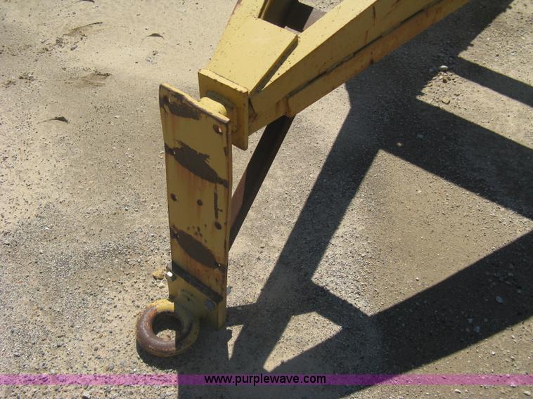 image for item A6242 Gomaco 32' bridge deck water and cure applicator with tandem transport dolly