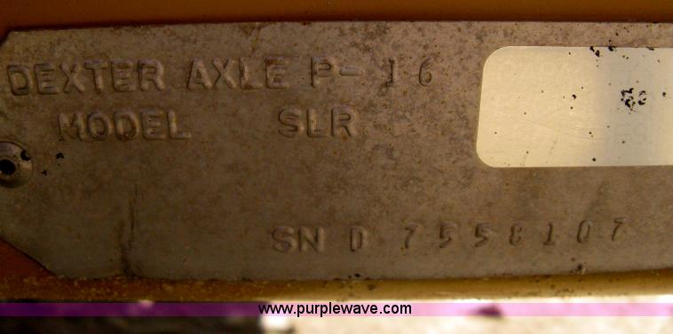 image for item A6242 Gomaco 32' bridge deck water and cure applicator with tandem transport dolly