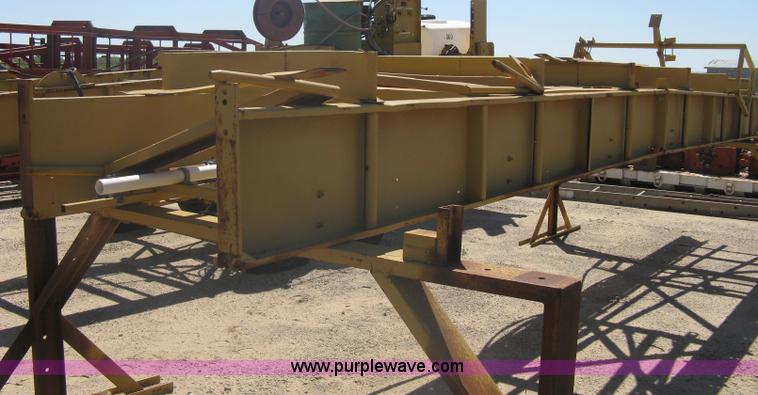 image for item A6242 Gomaco 32' bridge deck water and cure applicator with tandem transport dolly