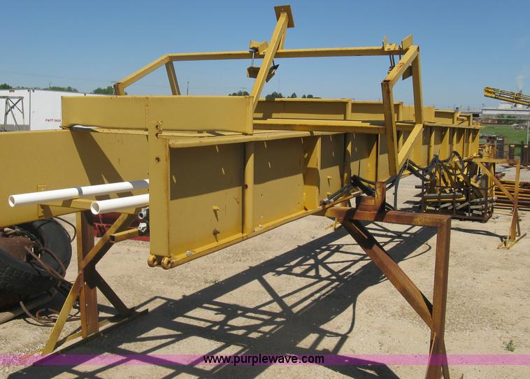 image for item A6242 Gomaco 32' bridge deck water and cure applicator with tandem transport dolly